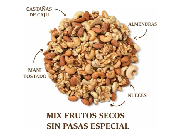 Mix Energia Frutos Secos sin Pasas
