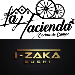 Logo Izaka Sushi & La Hacienda