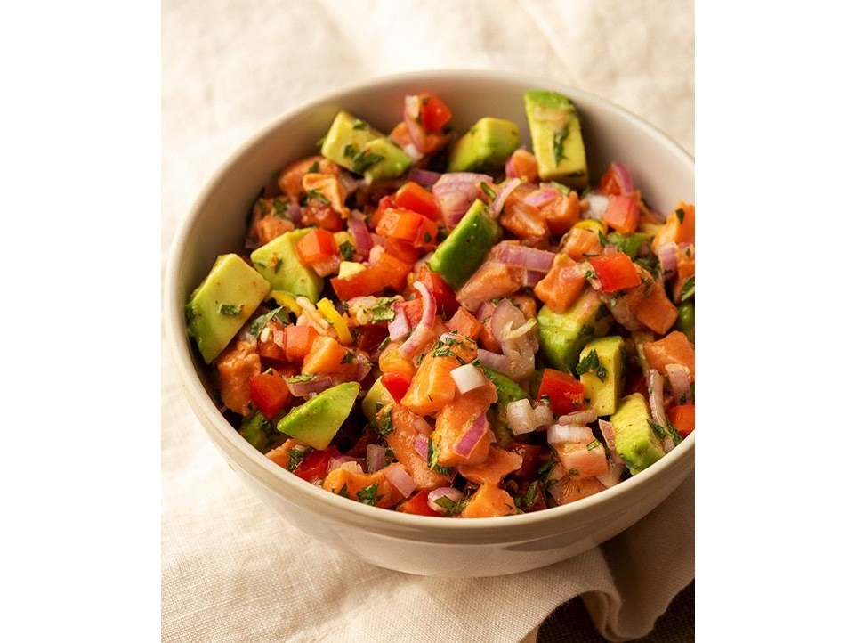 Ceviche de Reineta + Salmón