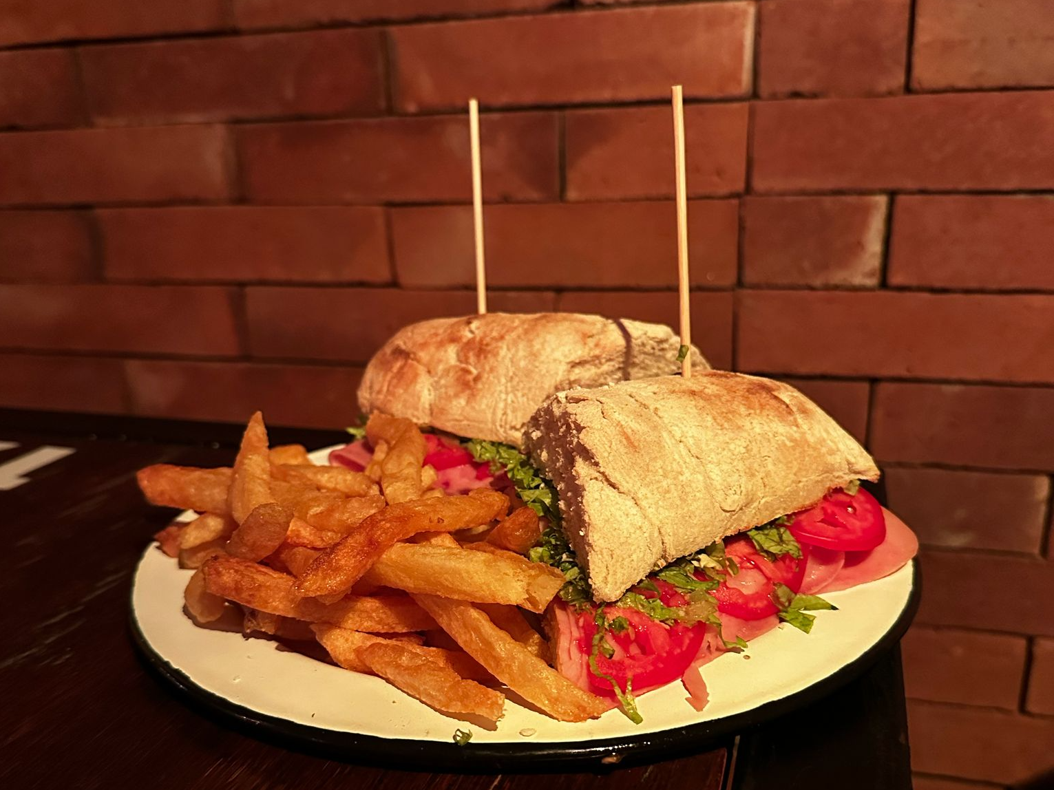 CIABATTA DE COCIDO Y QUESO