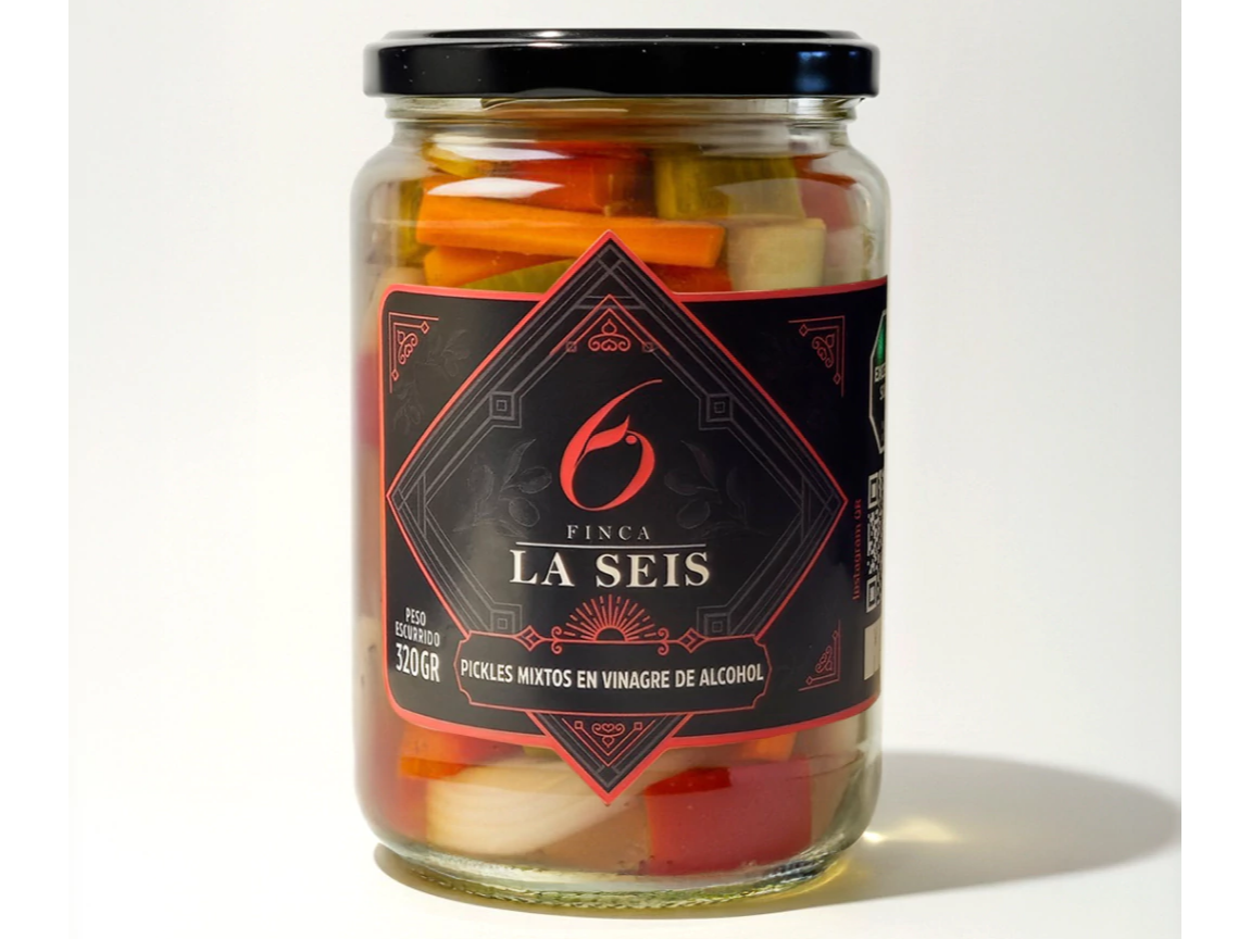 Pickles Mixtos en frasco x 350g
