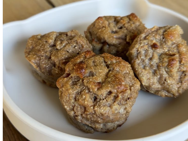 MUFFINS DE MANZANA x6 unidades