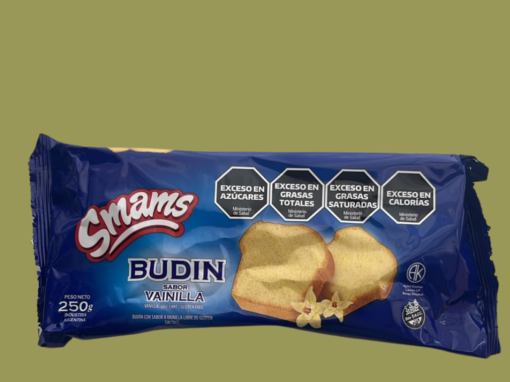 BUDIN sabor vainilla smams