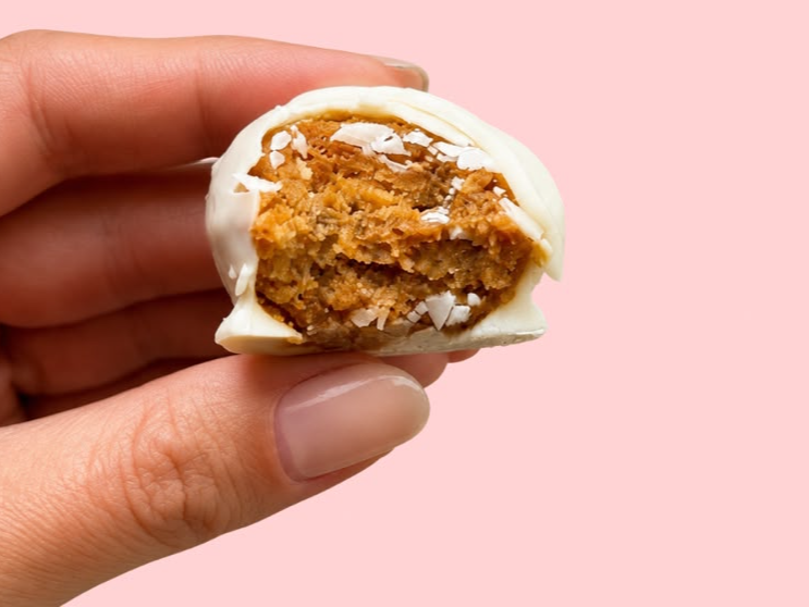TRUFAS DE CHOCOLATE BLANCO keto club