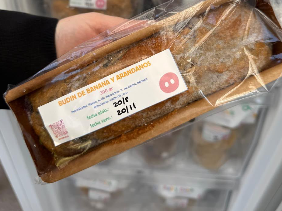 BUDIN BANANA Y ARANDANOS