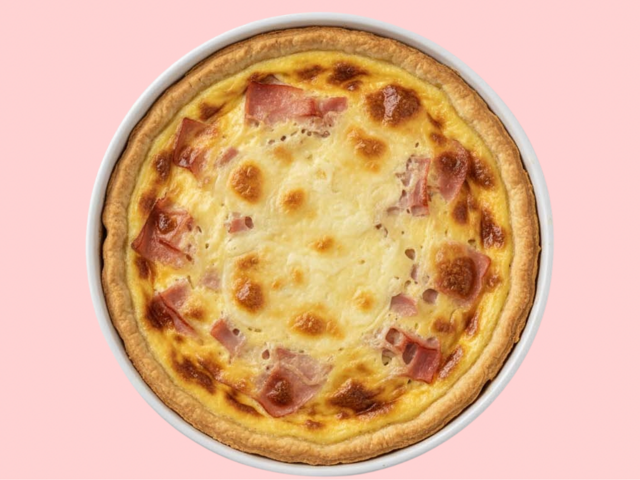 TARTA KETO jamon y queso  para 2 de 22cm sawa