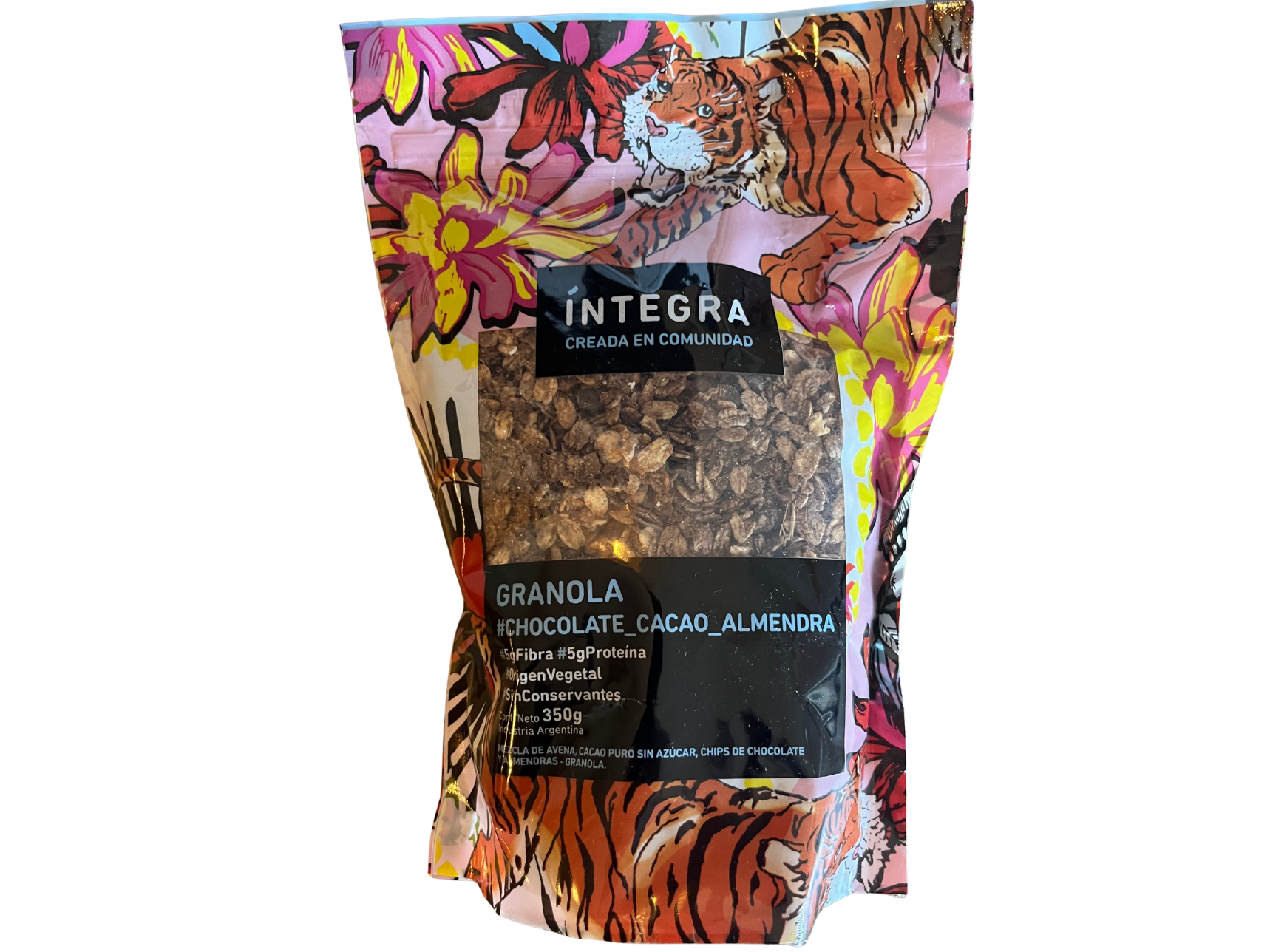 GRANOLA CHOCOLATE INTEGRA 350GR
