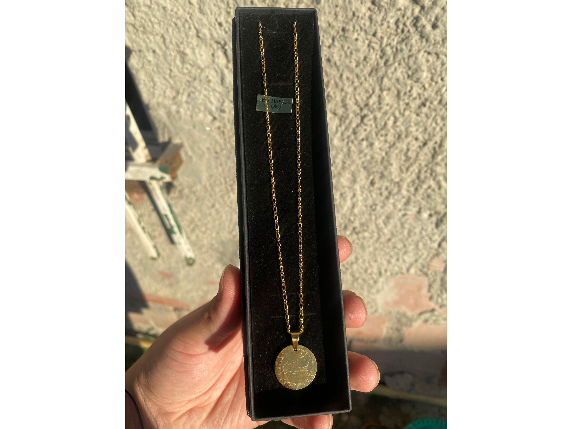 CADENA FINA ENCHAPADA EN ORO 18K