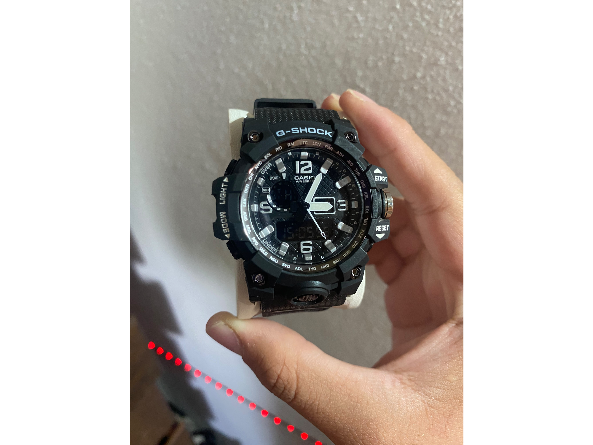 Casio g-shock blanco