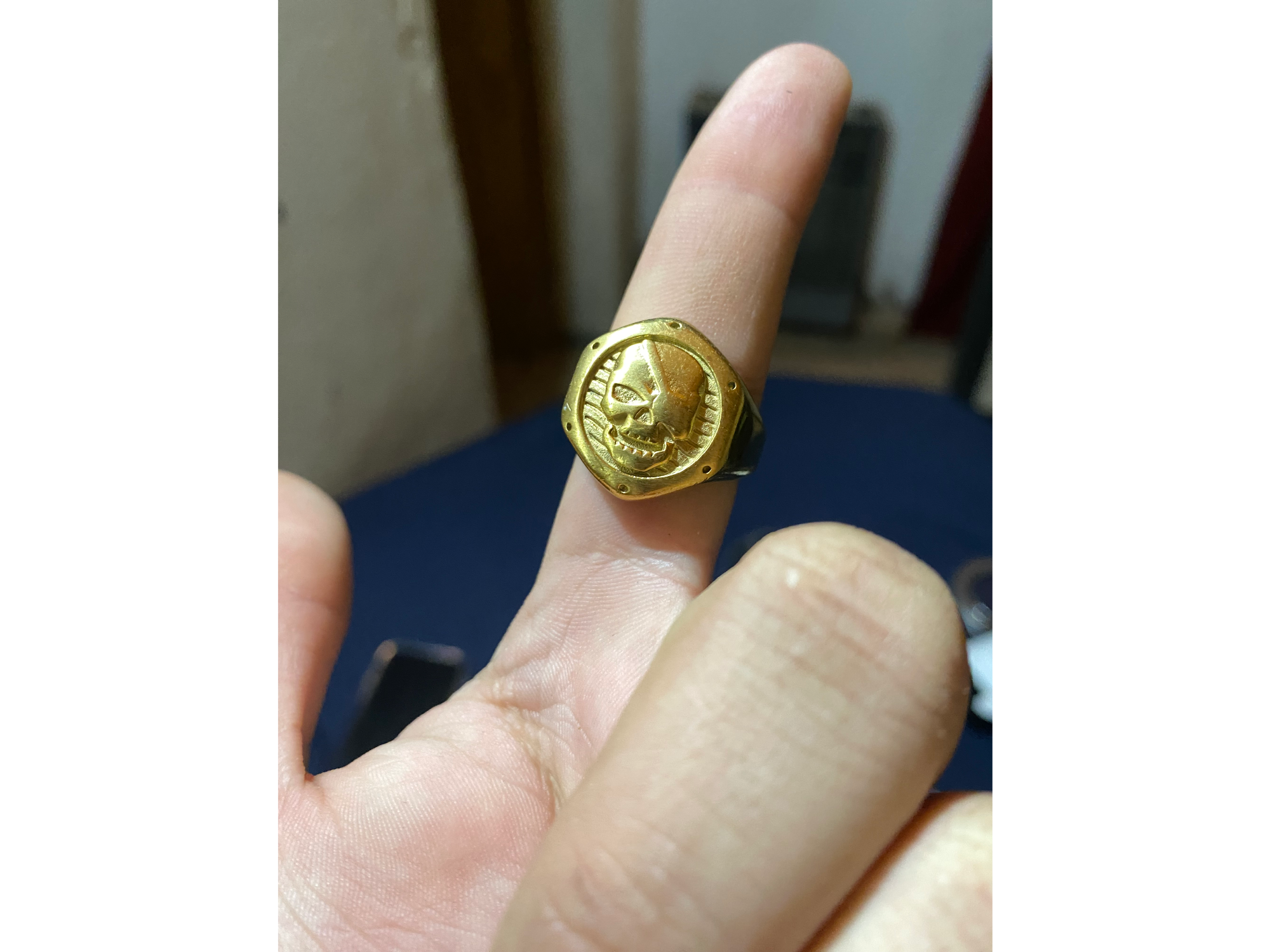 Anillo calavera 💀
