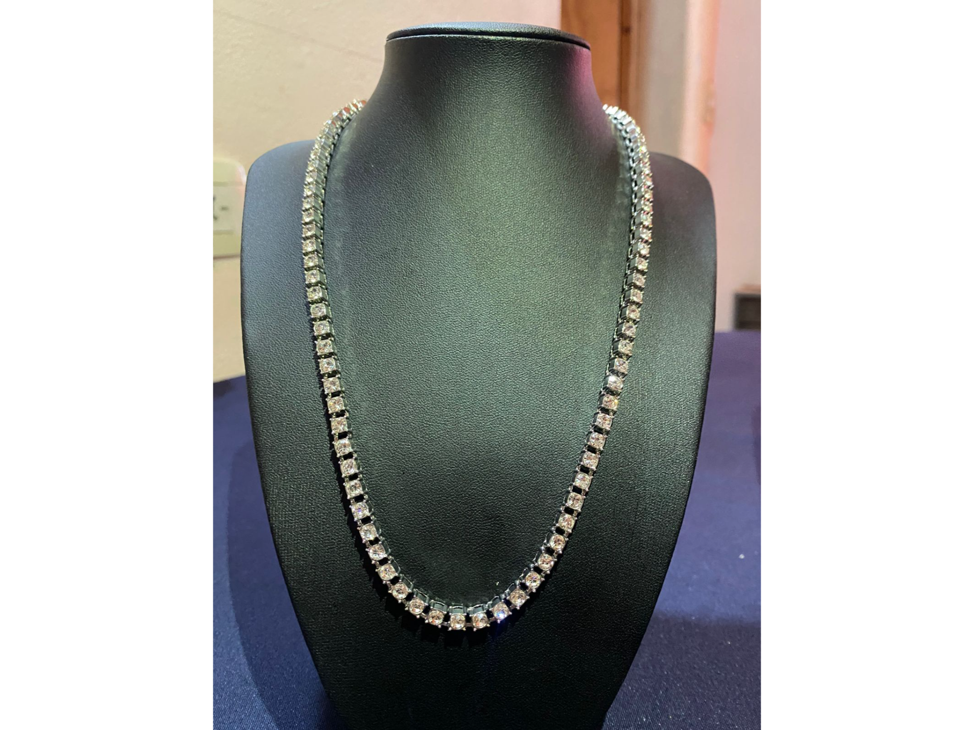 COLLAR TENNIS PLATA 0.5mm