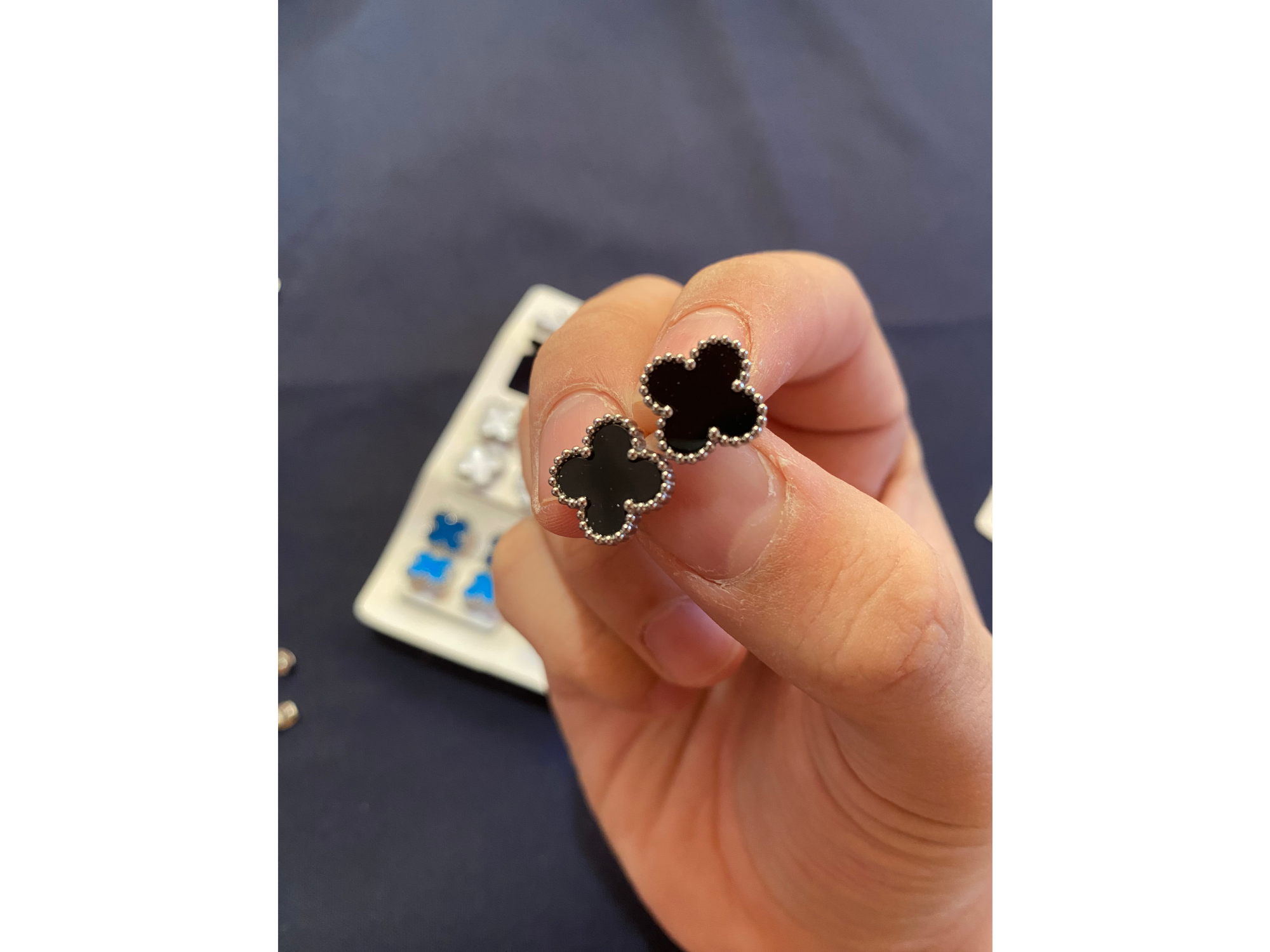 Van cleef plateados