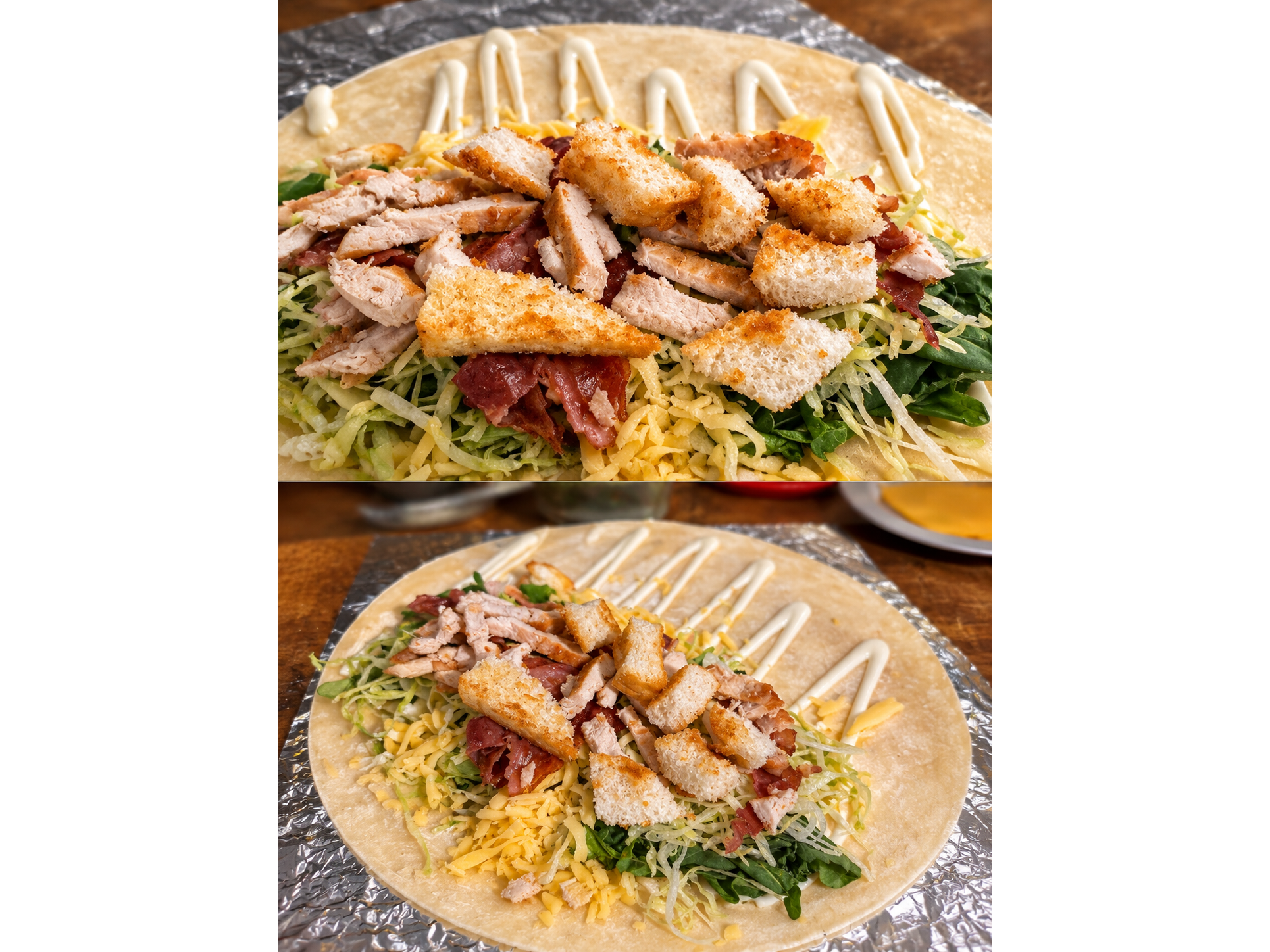 WRAP CESAR de Gorilla Burger