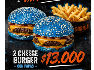 PROMO CHEESE BURGER -solo efectivo- de Gorilla Burger