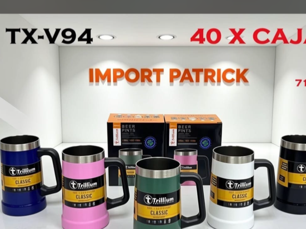 Vaso térmico caja con 40 u , 250 000 pesos la caja