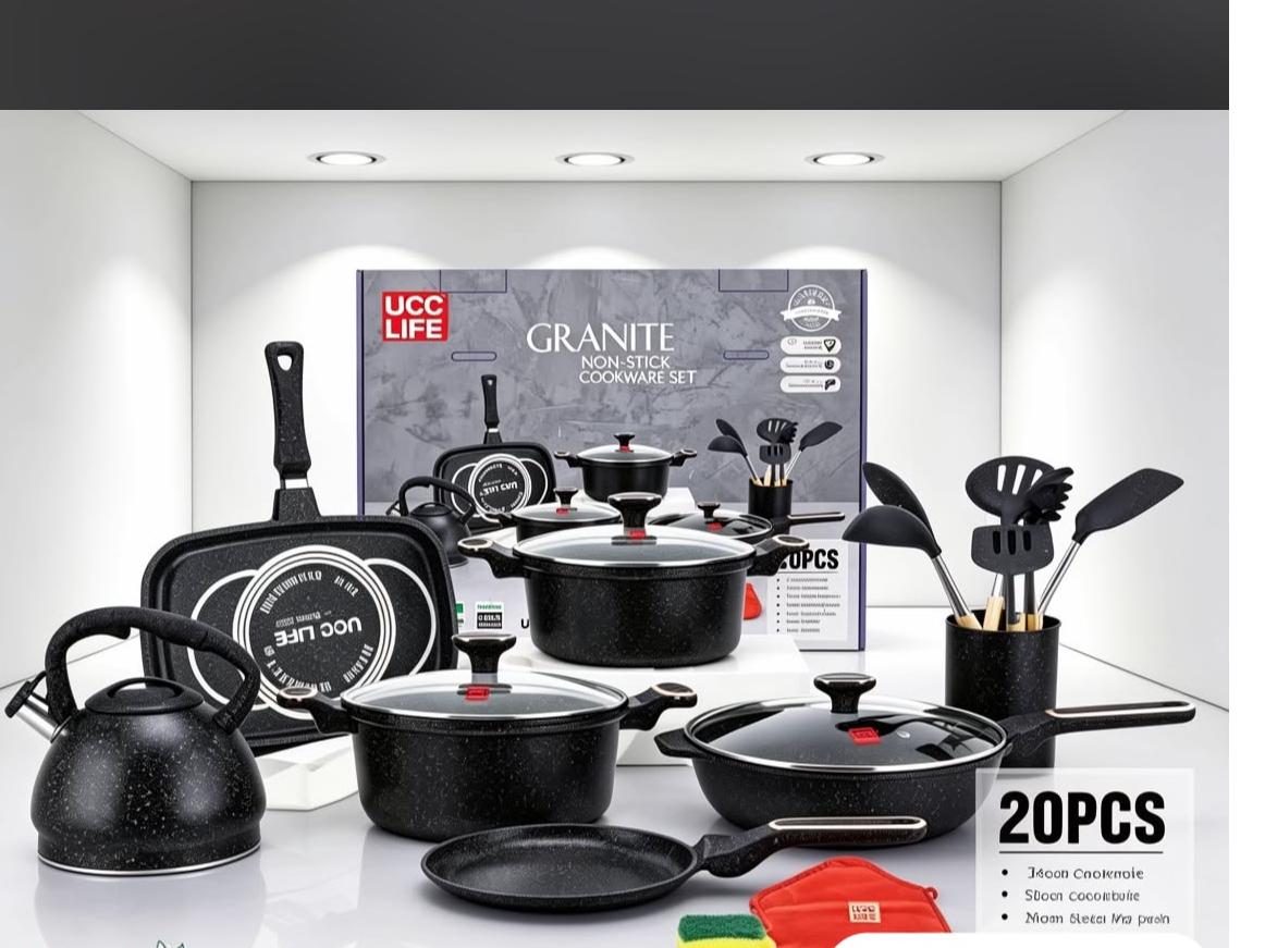 Set de 20 piezas para la cocina