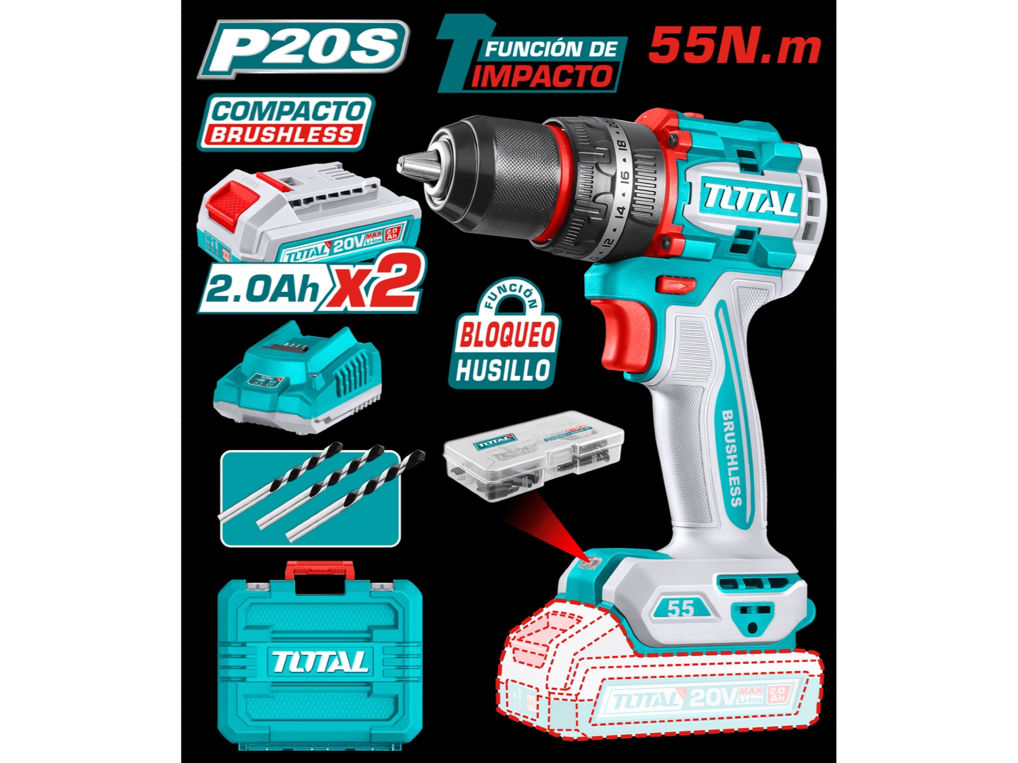 Llave impacto