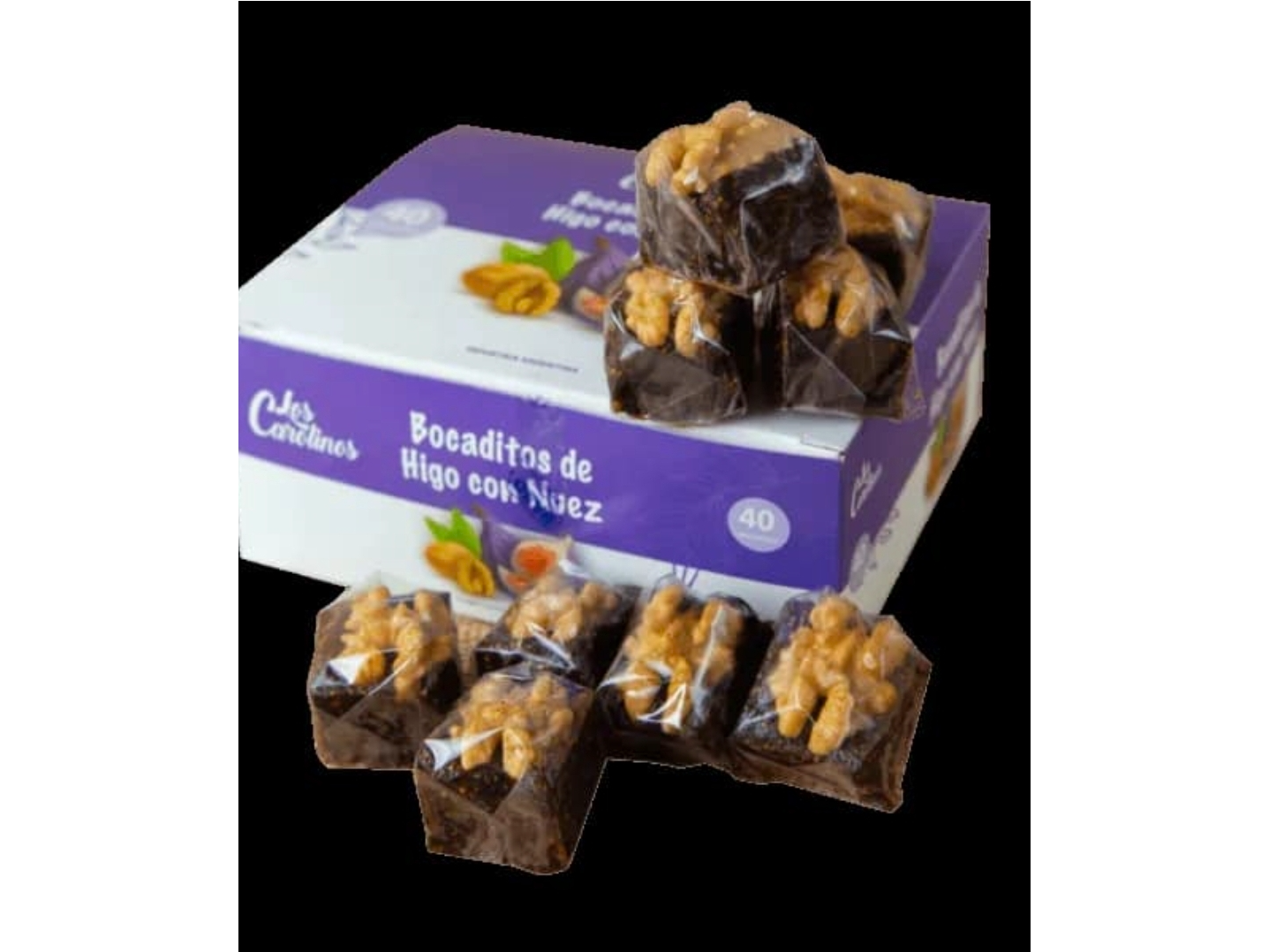 Bocaditos de higo con nuez