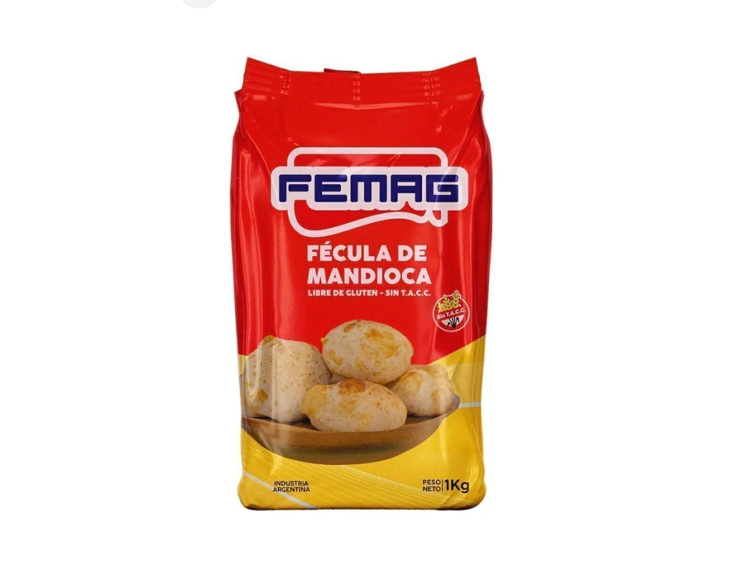 Fecula de  mandioca
