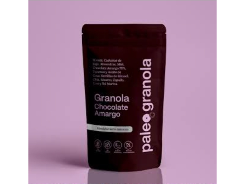 Granola Paleo chocolate amargo