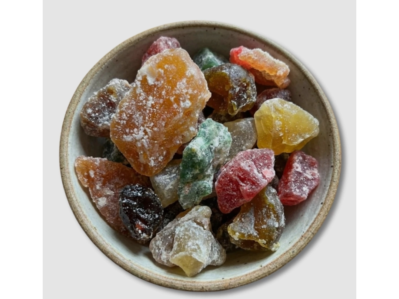 Fruta glaseda