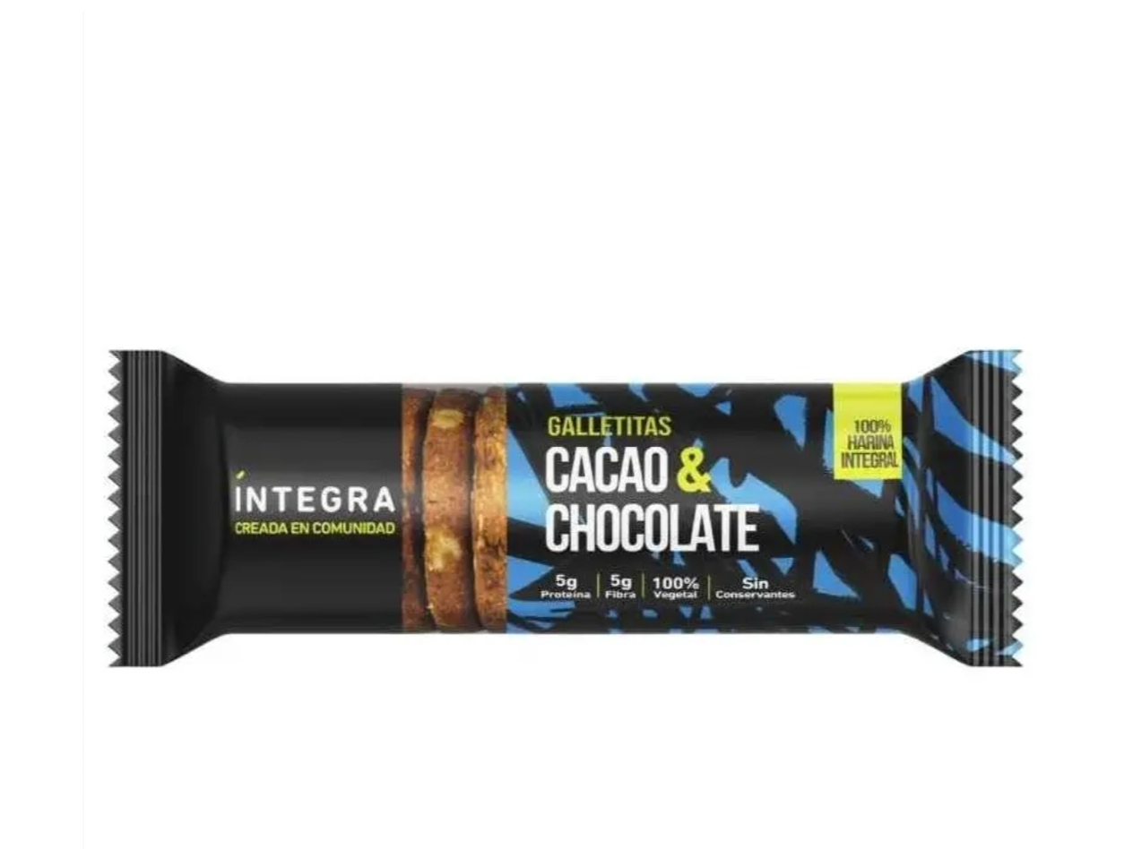Galletitas integra Chia y chocolate