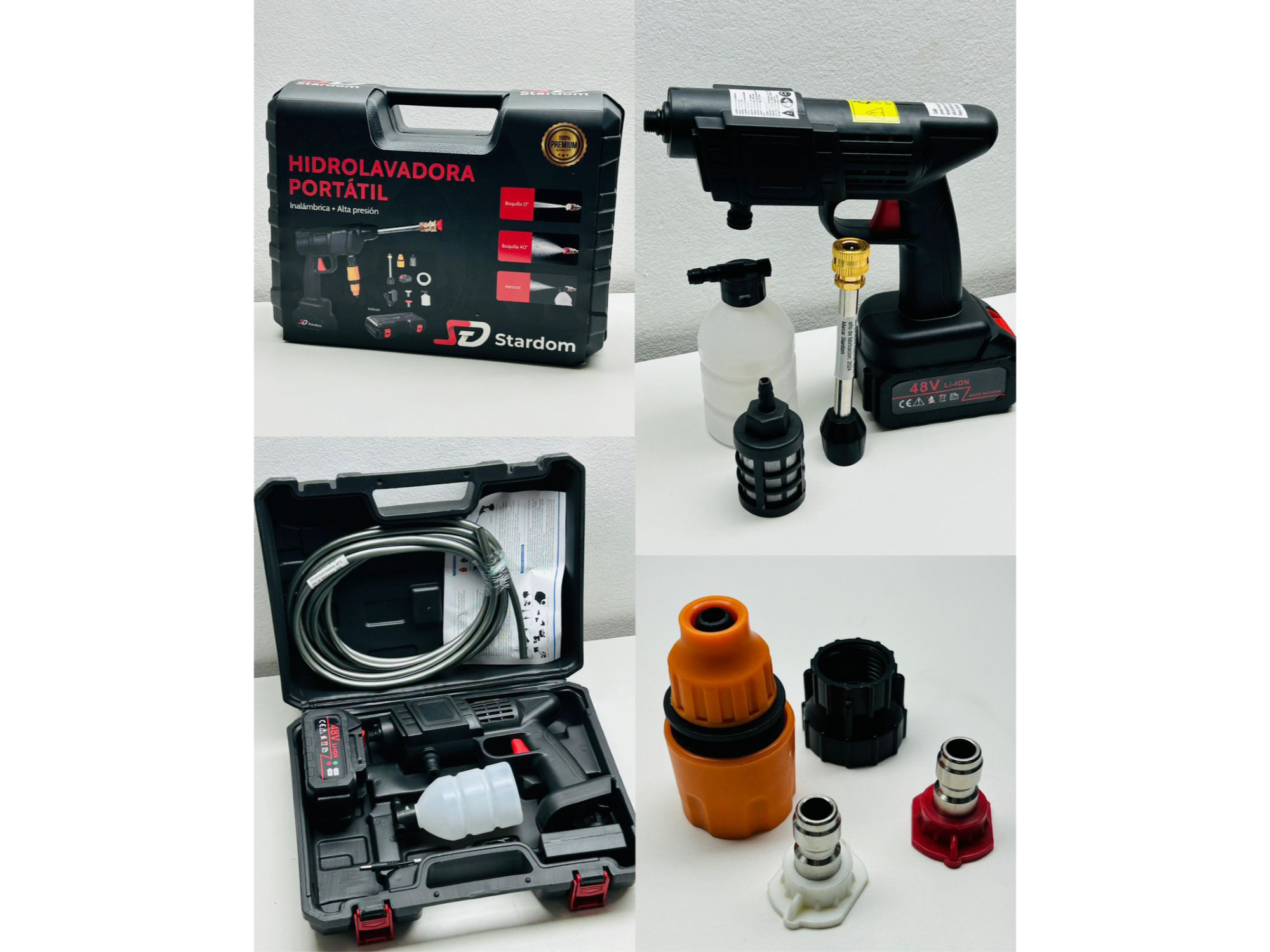 HIDROLAVADORA PORTATIL A BATERIA