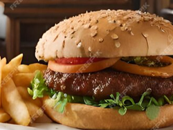 CLASICA - lechuga,tomate , papas fritas