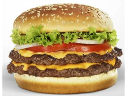 COMPLETA -DOBLE HAMBURGUESA-jamon,queso.lechuga,tomate,huevo,papas fritas