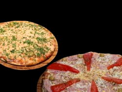 1 JAMON Y MORRONES + 1 PROVENZAL