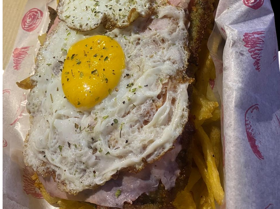 Milanesa napolitana con papas