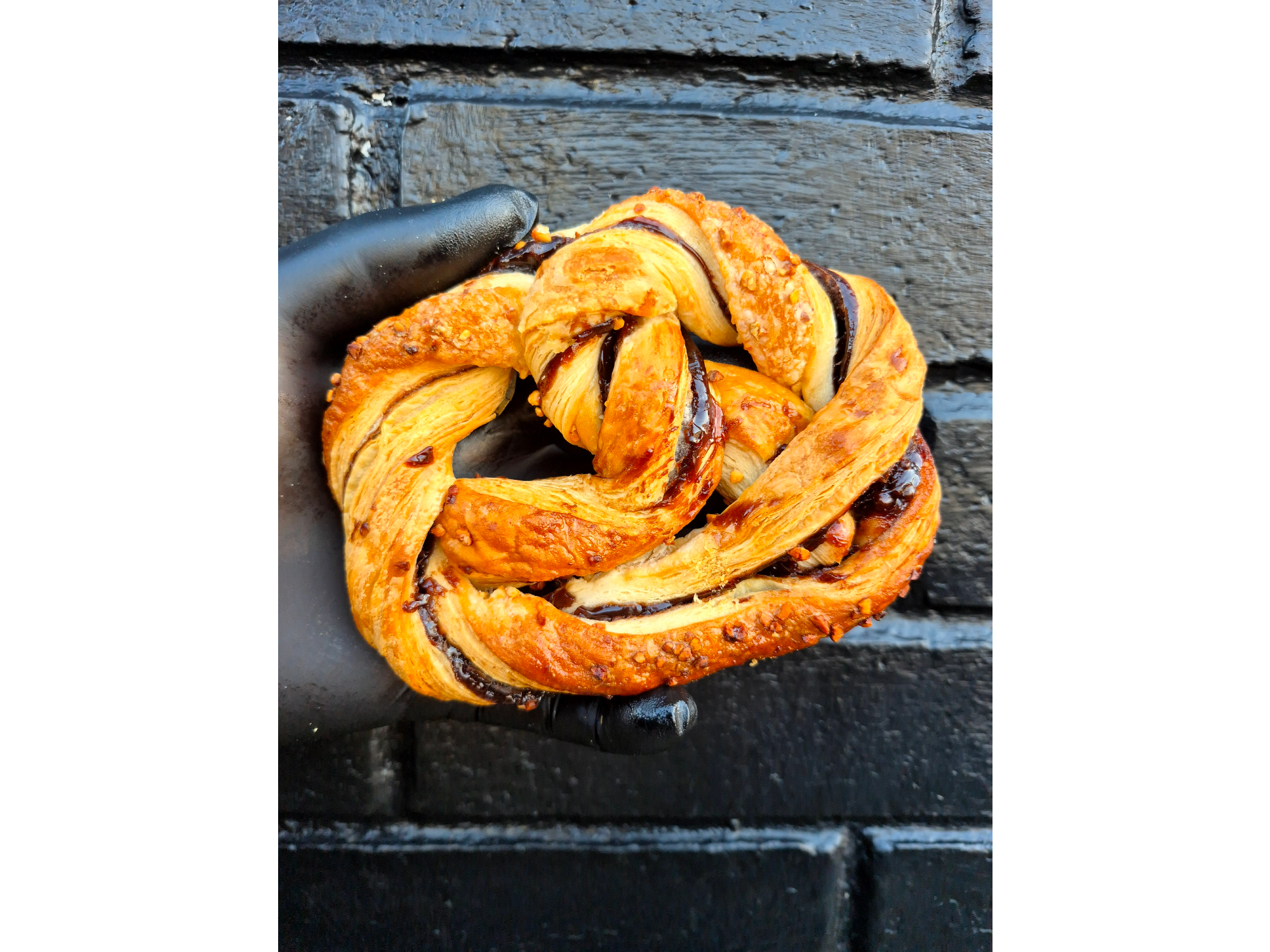Bretzel de chocolate