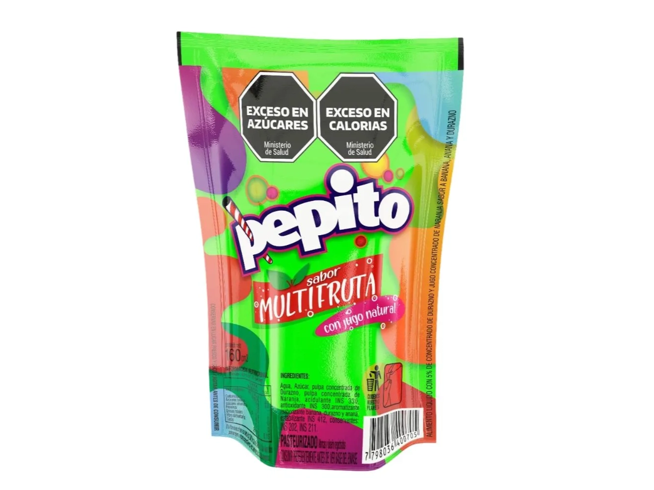 JUGO PEPITO MULTIFRUTA 160ML