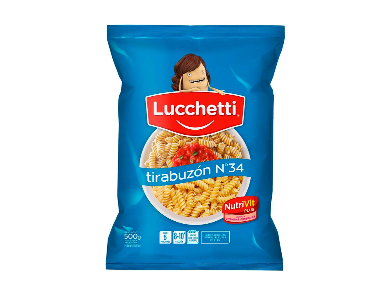 FIDEOS TIRABUZON LUCCHETTI
