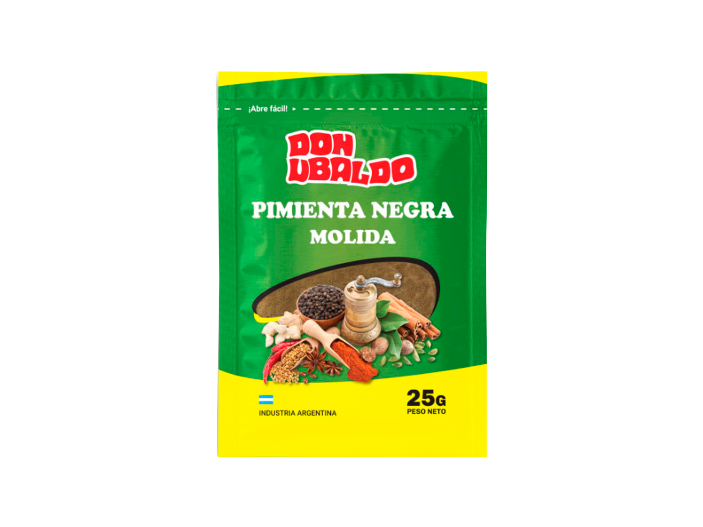 PIMIENTA NEGRA MOLIDA X25G