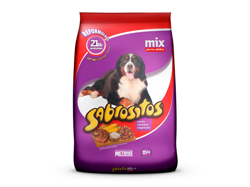 ALIMENTO DE PERRO SABROSITOS DE CARNE Y VEGETALES