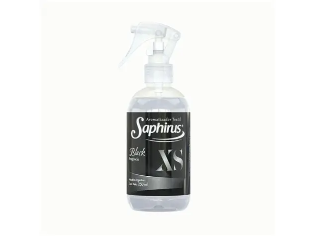 SAPHIRUS AROMATIZANTE TEXTIL BLACK XS