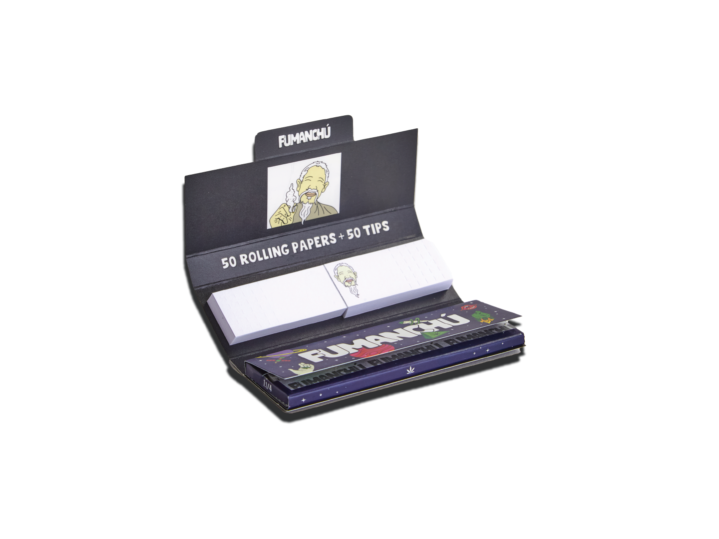 PAPELILLOS CLASICOS FUMANCHU CON TIPS