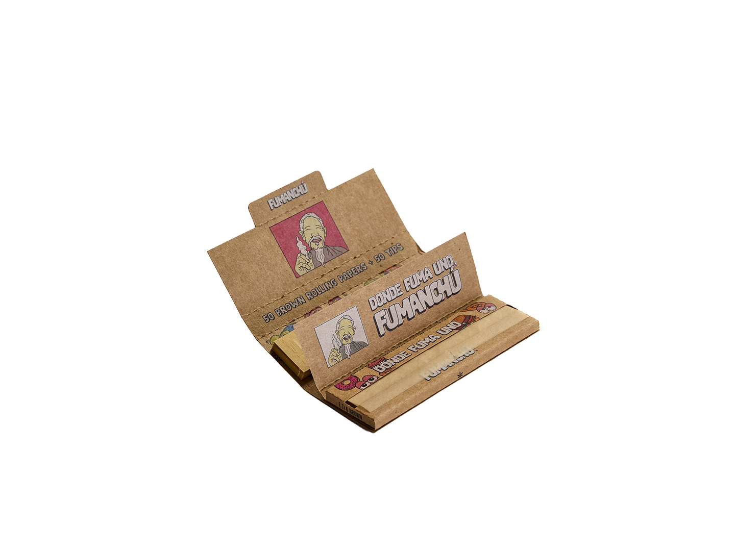 PAPELILLOS FUMANCHU BROWN
