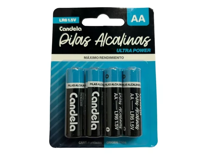 PILA CANDELA X4 AA