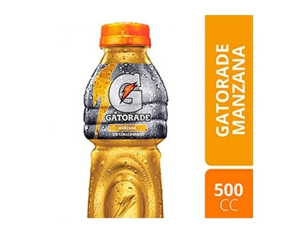 GATORADE DE 500CC DE MANZANA