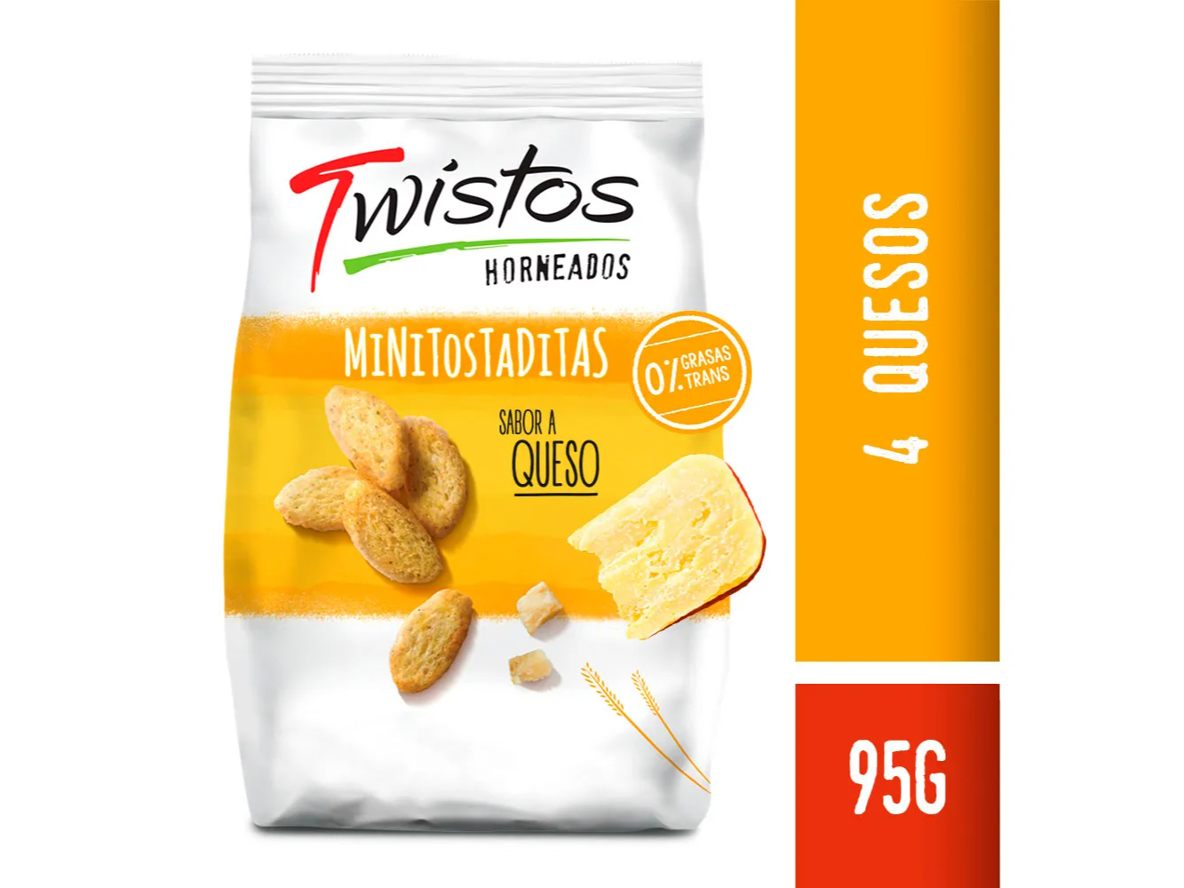 TWISTOS 95GR QUESO
