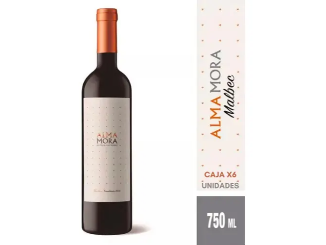 VINO ALMA MORA MALBEC
