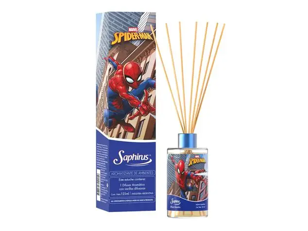 SAPHIRUS AROMATIZANTE VARILLA  SPIDER-MAN