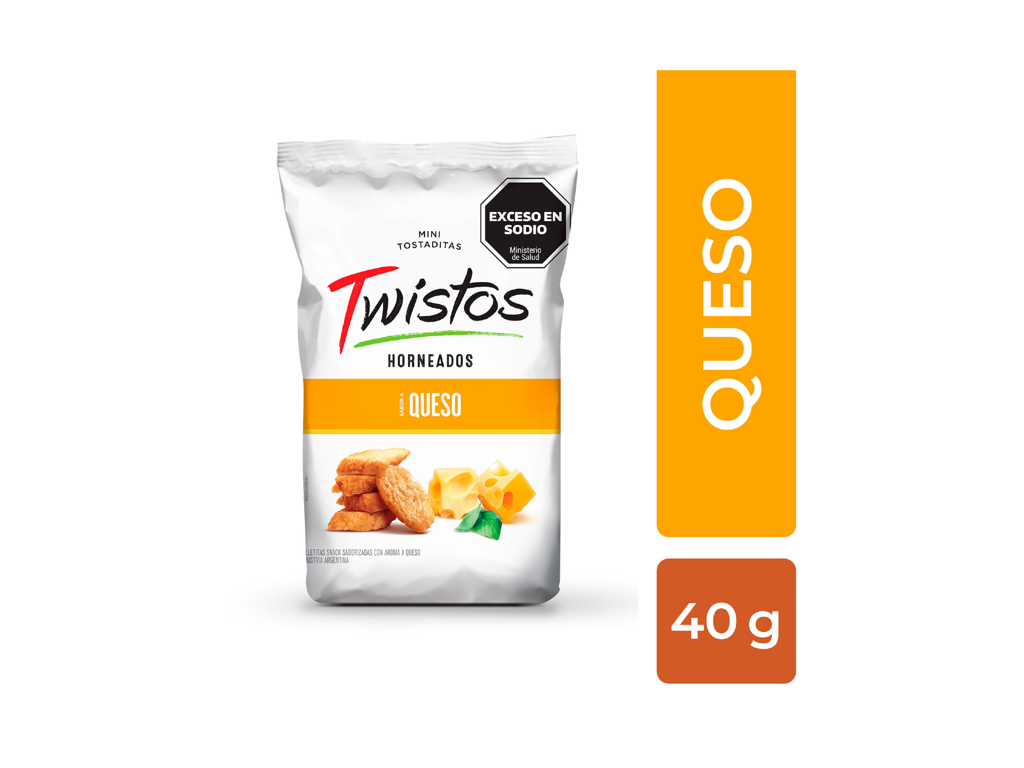 TWISTOS 40G QUESO