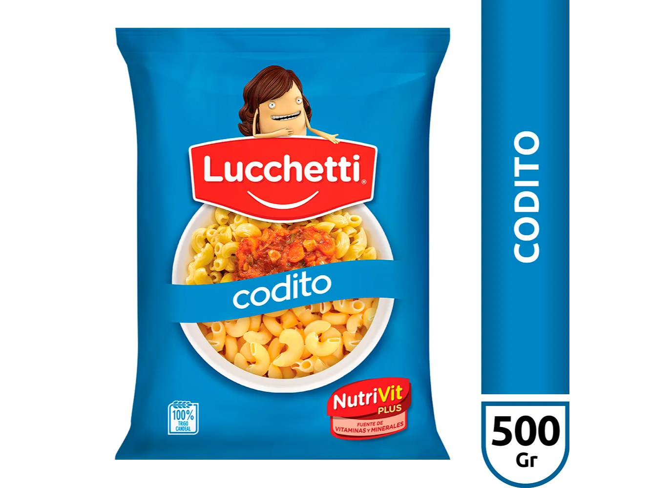 FIDEOS LUCCHETTI CODITO