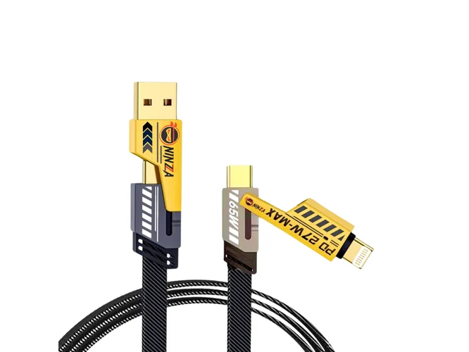 CABLE USB-C Y C-IPHONE 4 EN 1