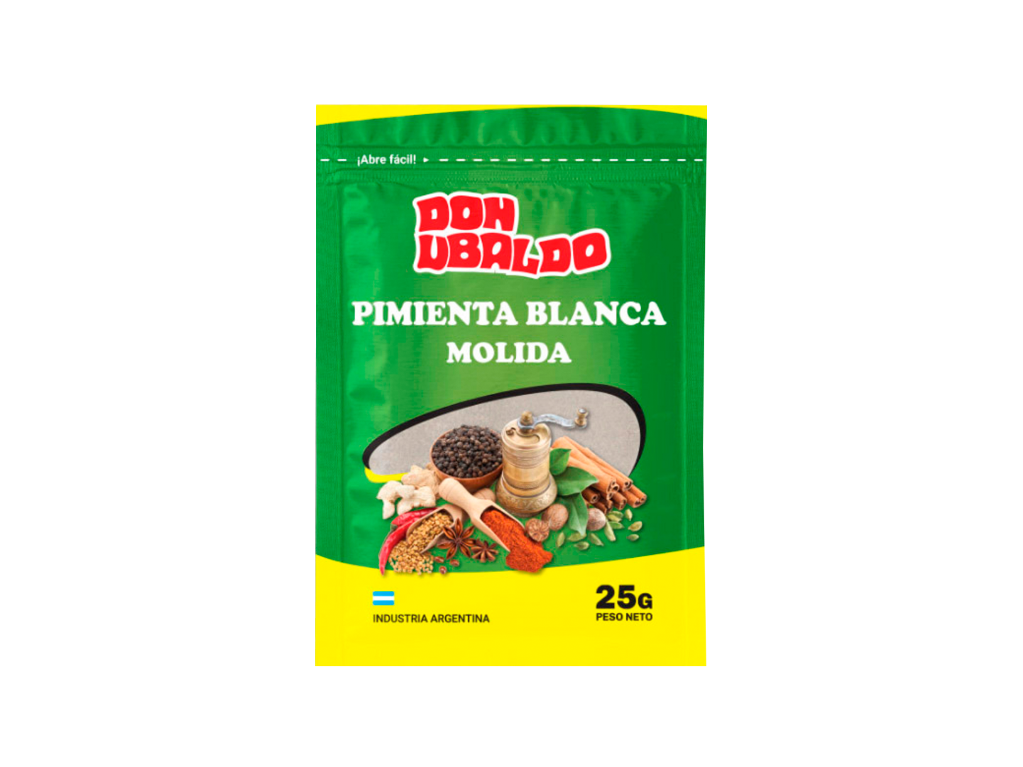PIMIENTA BLANCA MOLIDA X25G