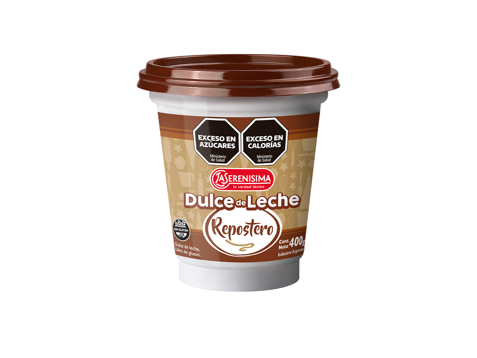 DULCE DE LECHE REPOSTERO LA SERENISIMA 400G