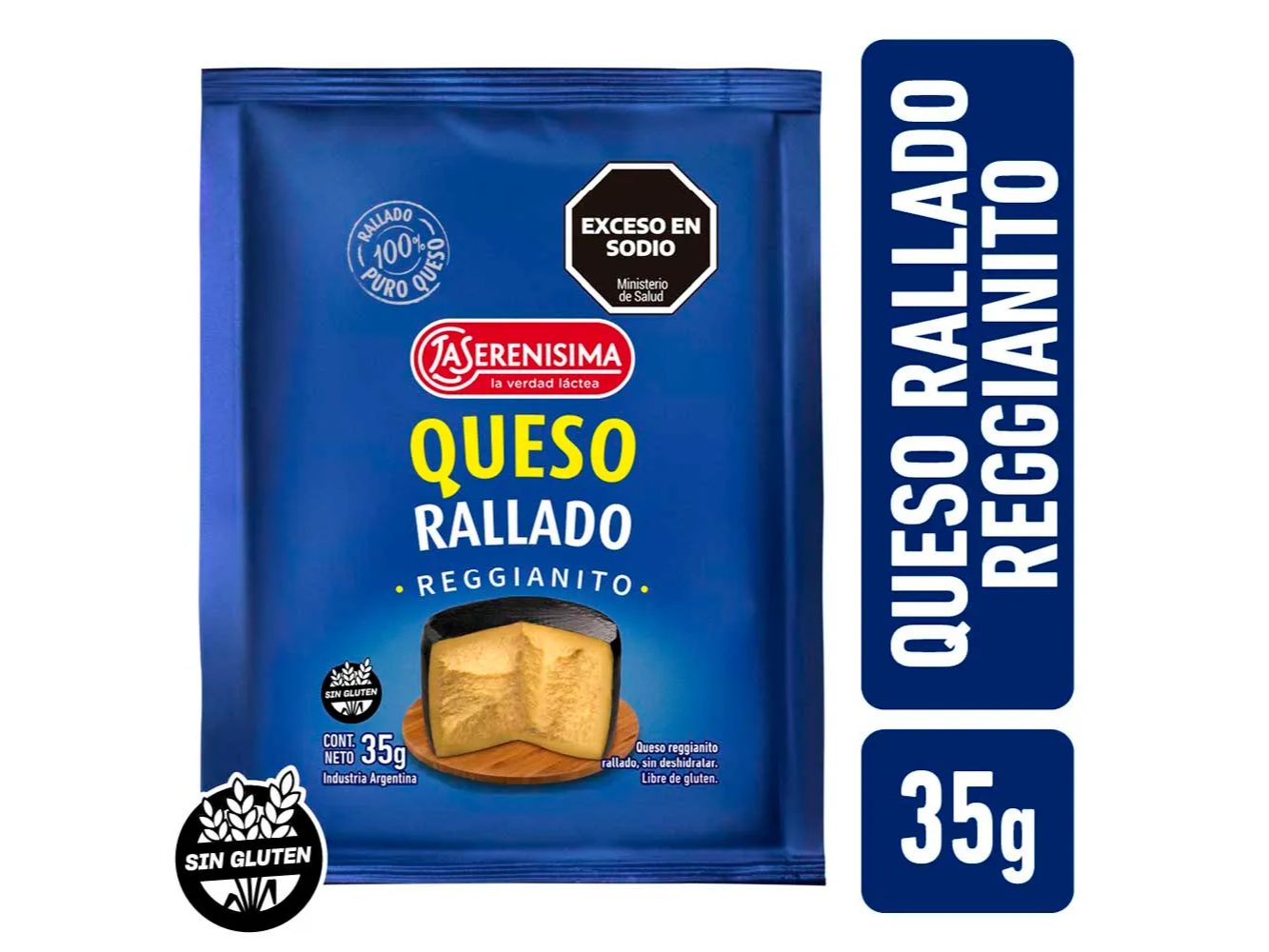 QUESO RALLADO LA SERENISIMA 35GR